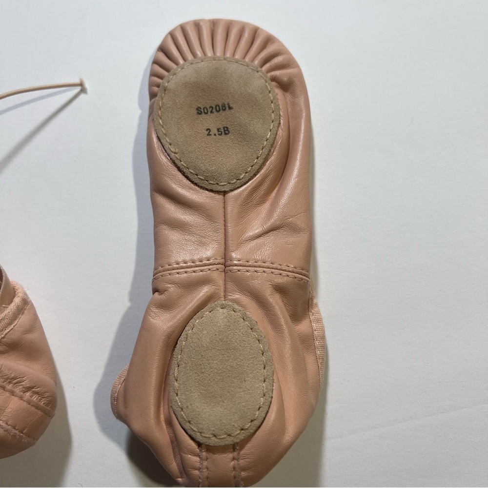 NEW Bloch Ballet Shoes Prolite II S0208L in Pink Size 2.5 Leather - Picture 6 of 7